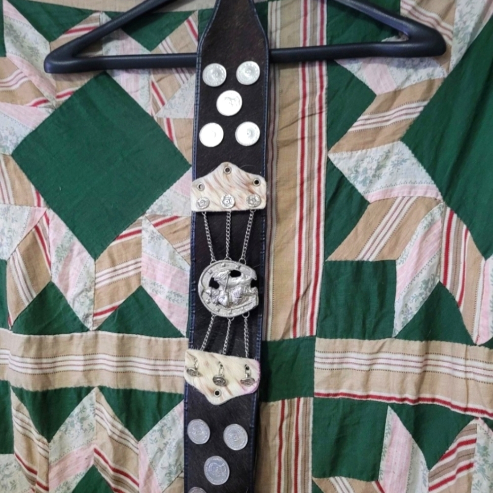 Vintage Belt Gaucho Leather